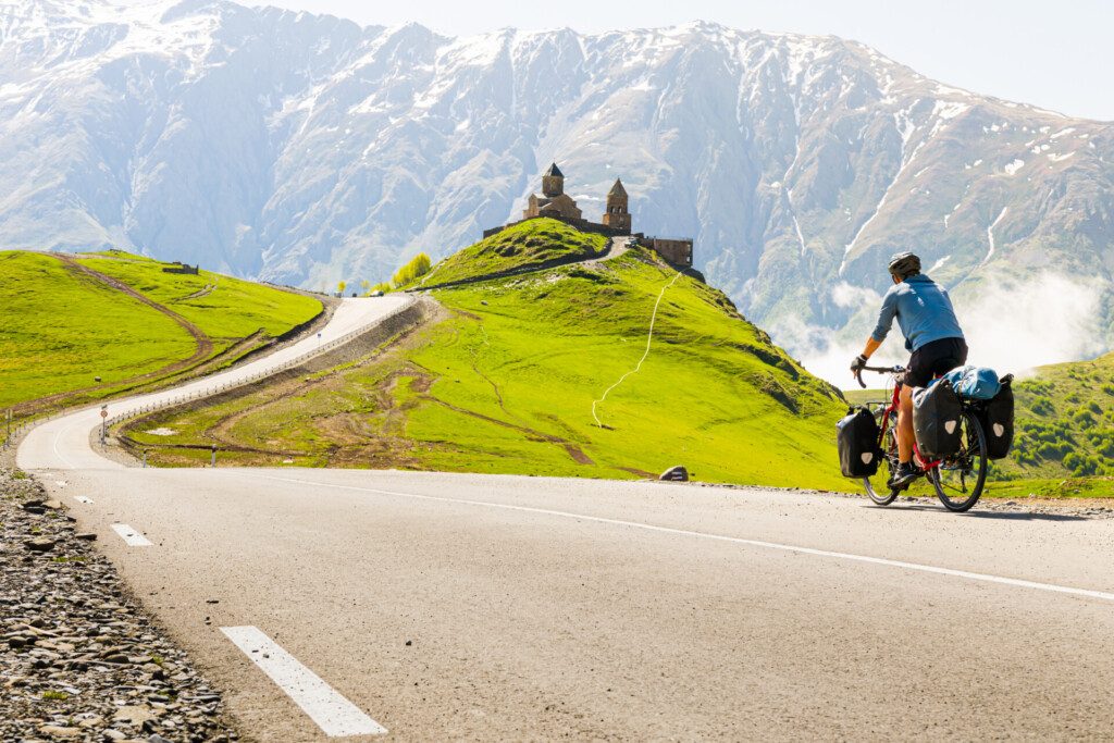 Voyage à vélo dans le massif du Caucase
