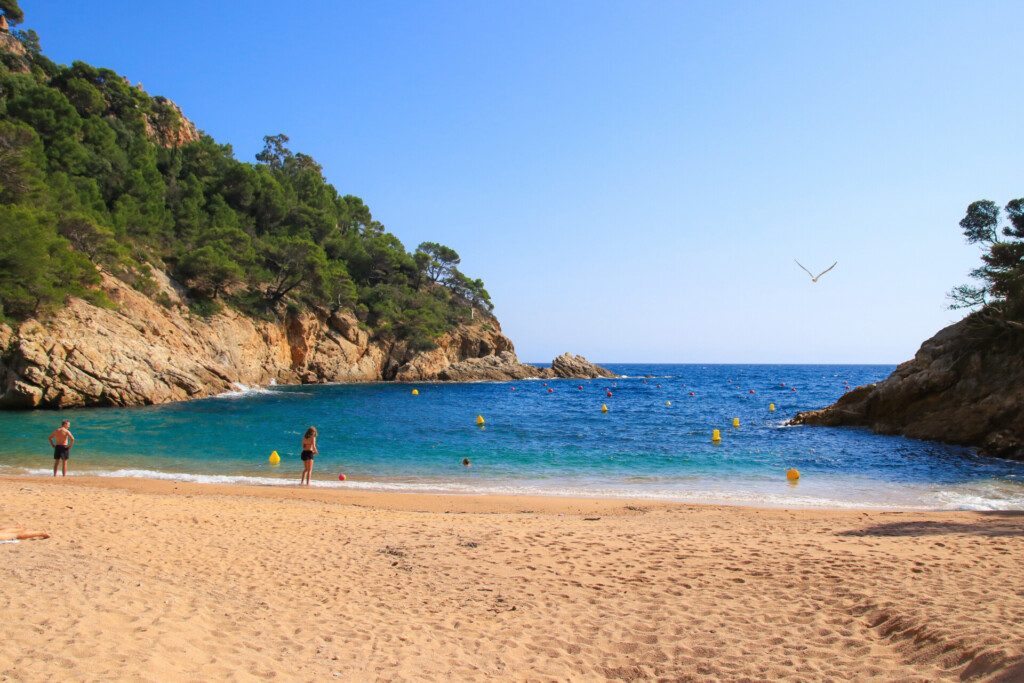 La Cala Pola aux abords de Tossa de Mar