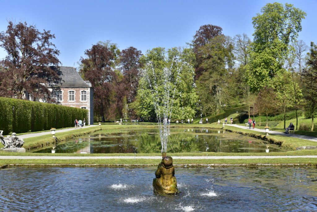 Les jardins d’Annevoie, dans les environs de Dinant