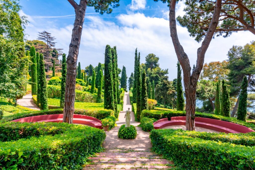 Les jardins de Santa Clotilde à Lloret del Mar, proche de Tossa de Mar
