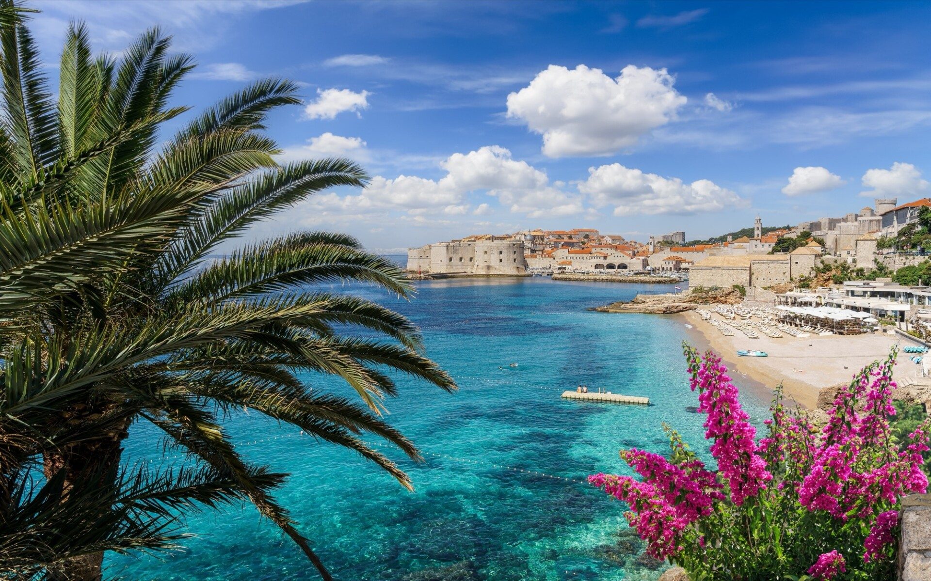 Croisière en Méditerranée plages pour se baigner en escale
