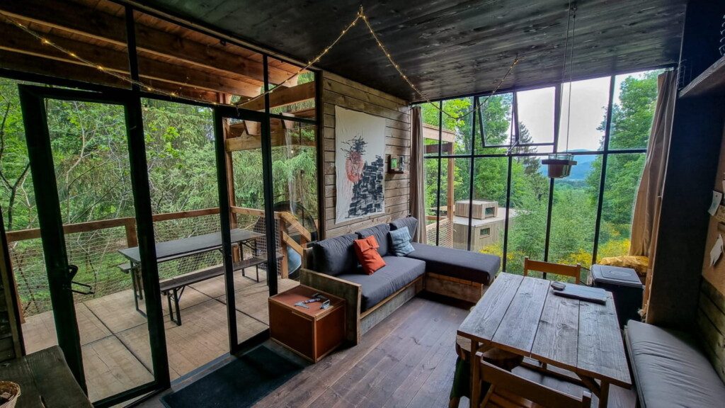 Cabane Canopé à Plaine en Alsace © Nutchel