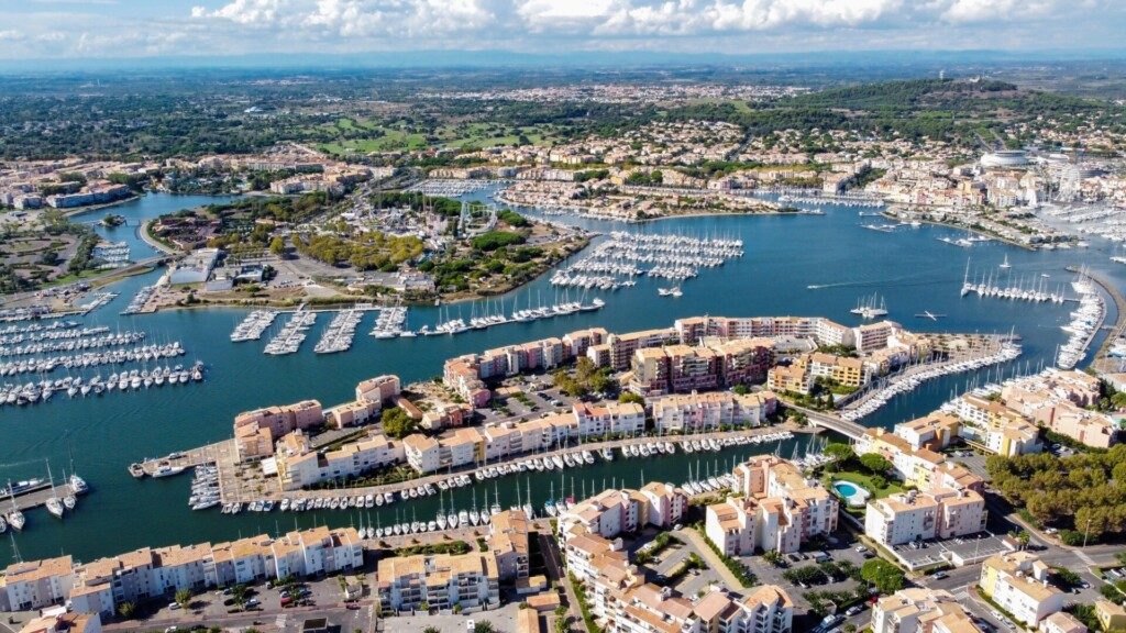 La marina du Cap d'Agde