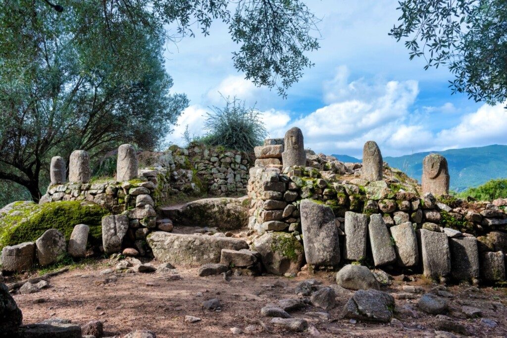 Le site préhistorique de Filitosa dans le sud de la Corse