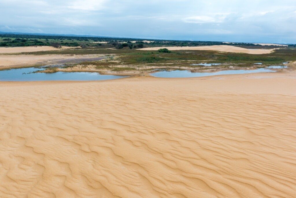Les dunes de Lomas de Arena paysage de Bolivie 