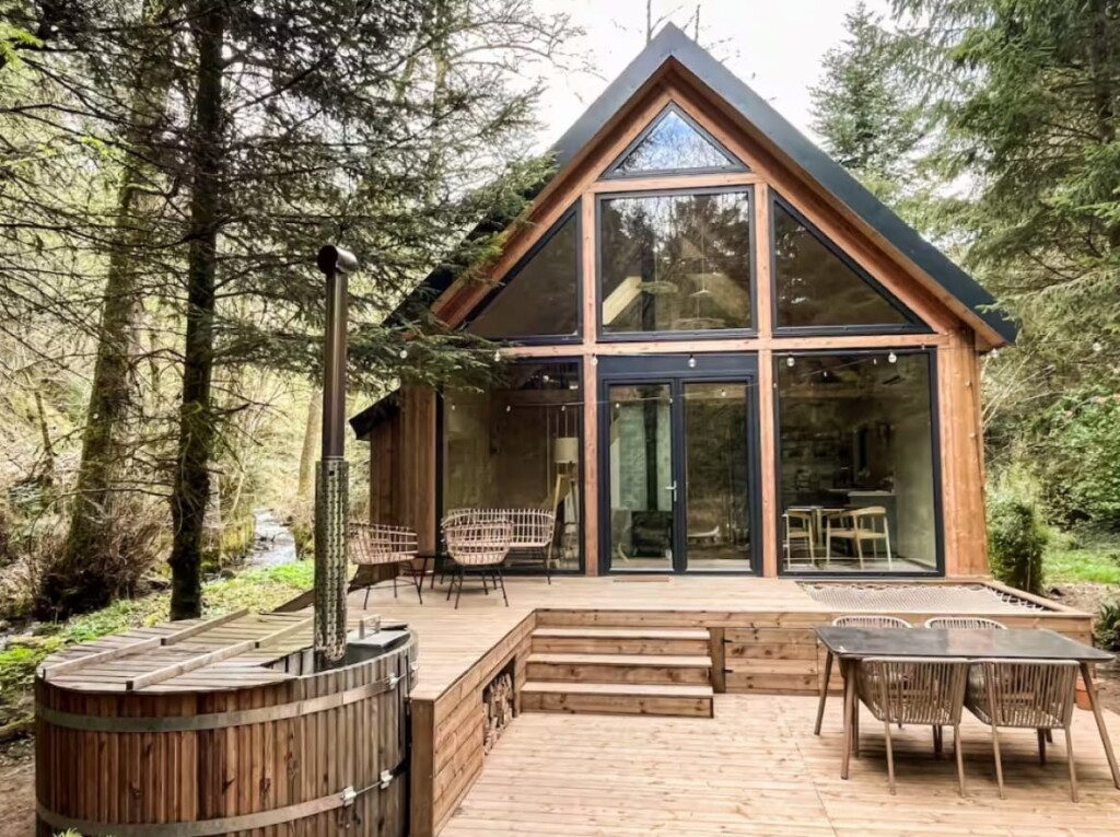 Nuit en Ecolodge avec spa dans les bois à Oberhaslach en Alsace © Melba