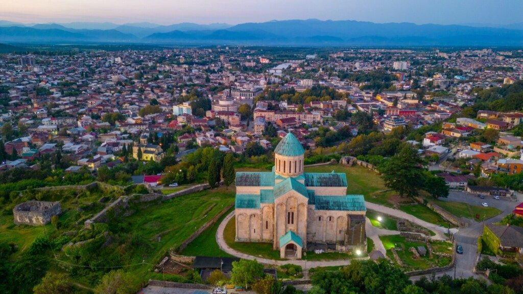 Vue sur Koutaïssi, Géorgie