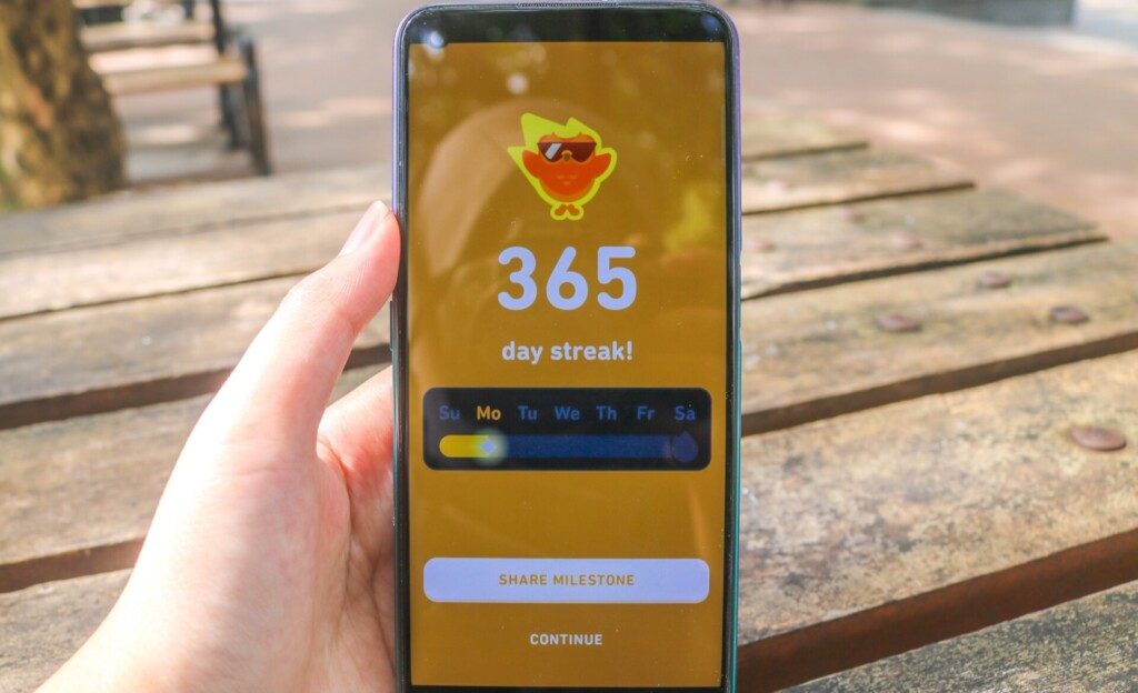 Apprendre l'anglais avec Duolingo