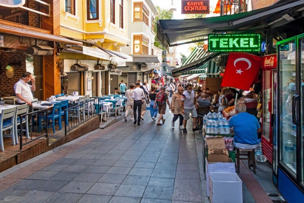 Le quartier de Kadiköy, Istanbul