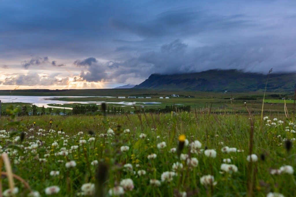 Paysage de la vallée de Mosfellsdalur près de Reykjavik