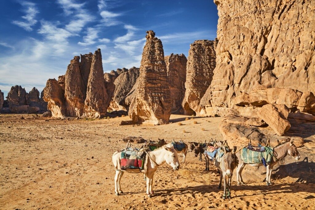 Tassili n’Ajjer, désert du Sahara, Algérie