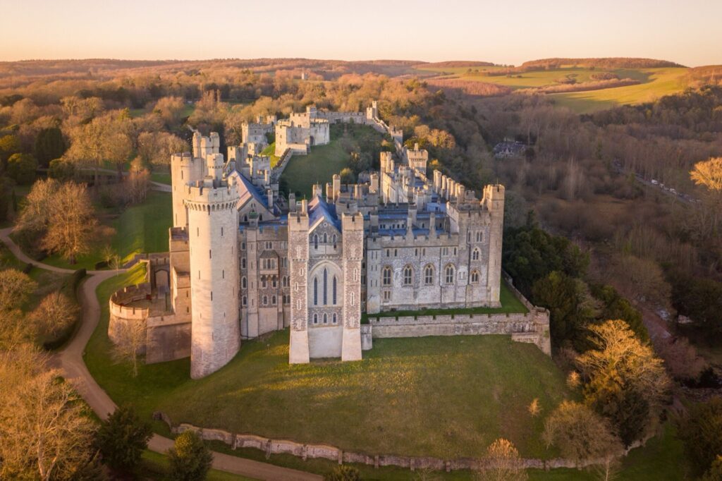 Arundel Castle, West Sussex, environs de Brighton