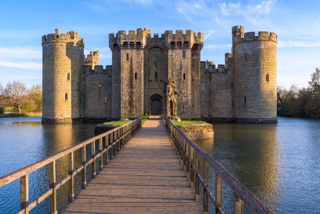 Bodiam Castle, à visiter autour de Brighton