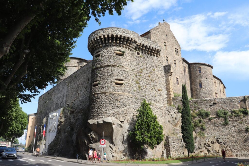 La château de Tournon-sur-Rhône
