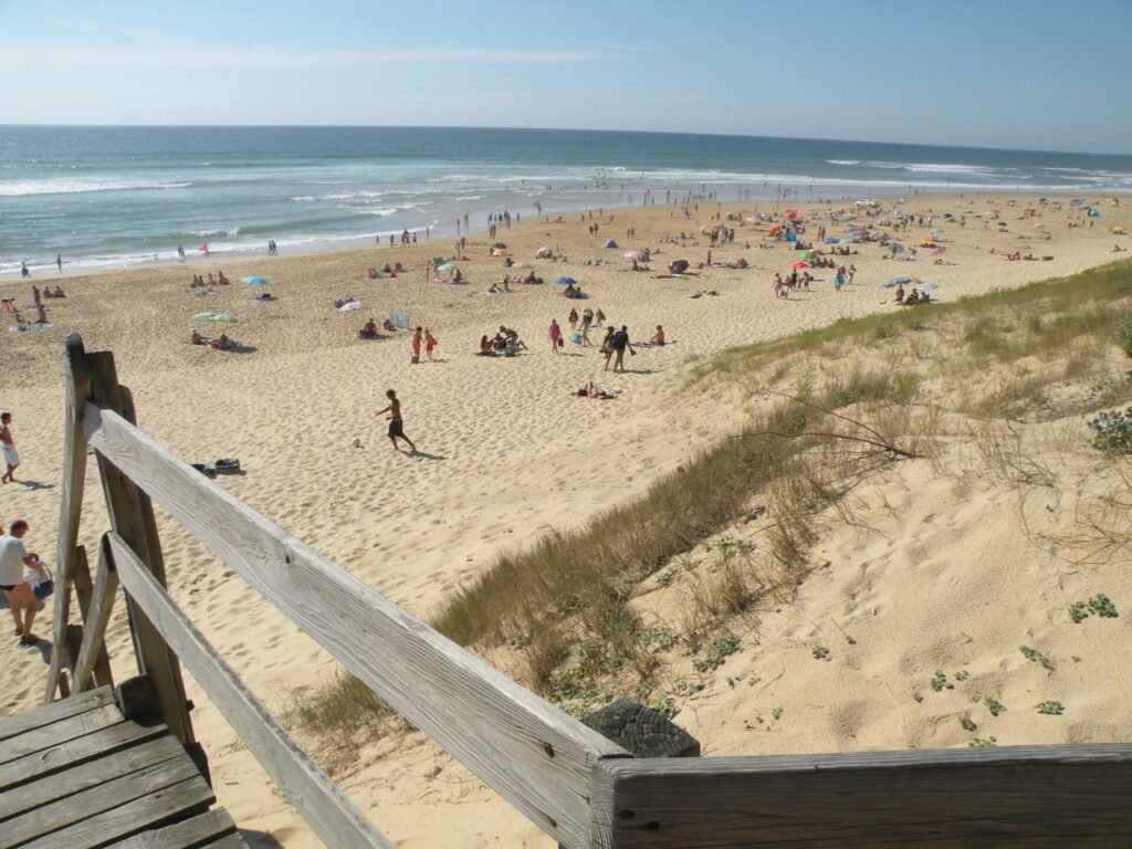 Plage du Cap de l'Homy, à Lit-et-Mixe, Landes
