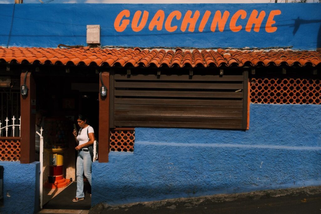 Une guachinche, la culture traditionnelle de la restauration locale de Tenerife
