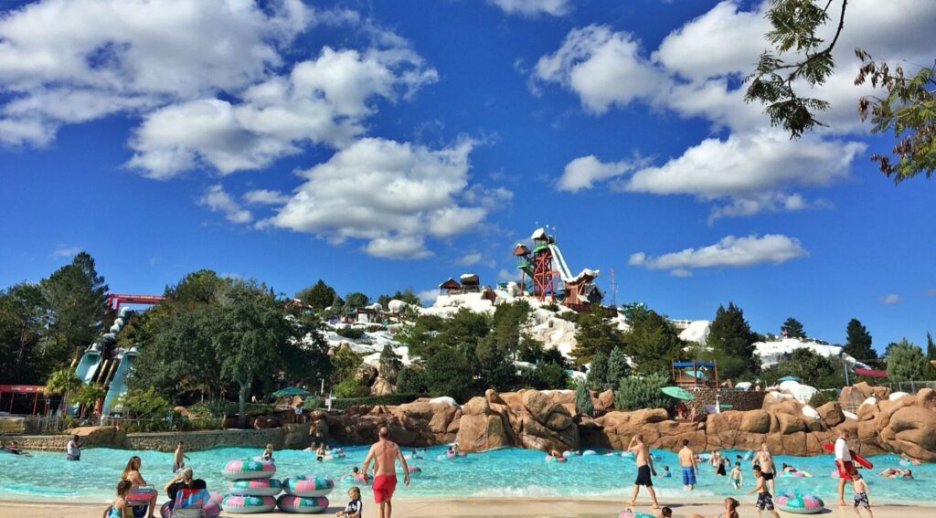 Le parc aquatique Blizzard Beach à Walt Disney World en Floride