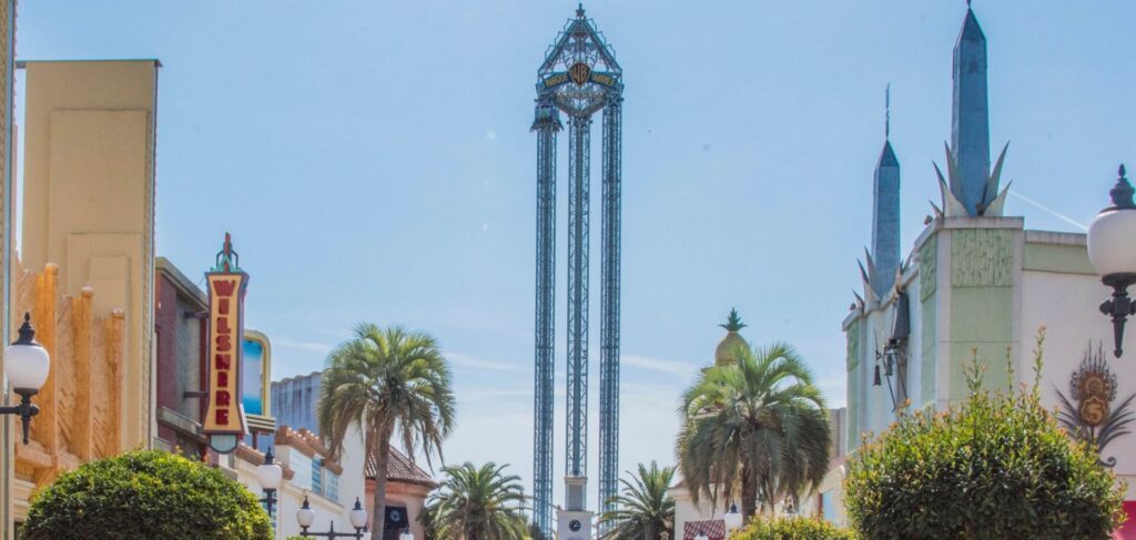 Tour du chute du Park Warner à Madrid