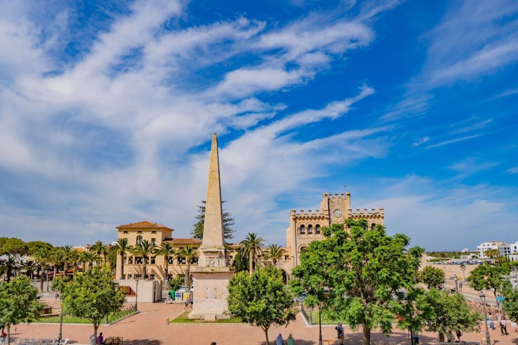 Plaça des Born, Ciutadella, Menorca