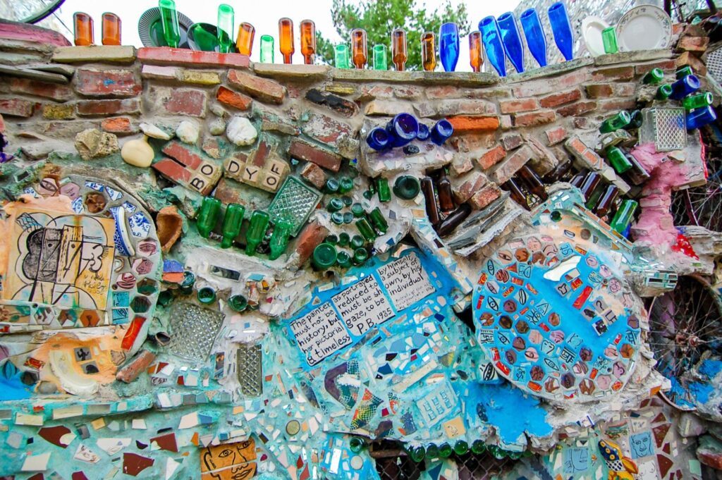 les mosaïques de Philadelphia’s Magic Gardens