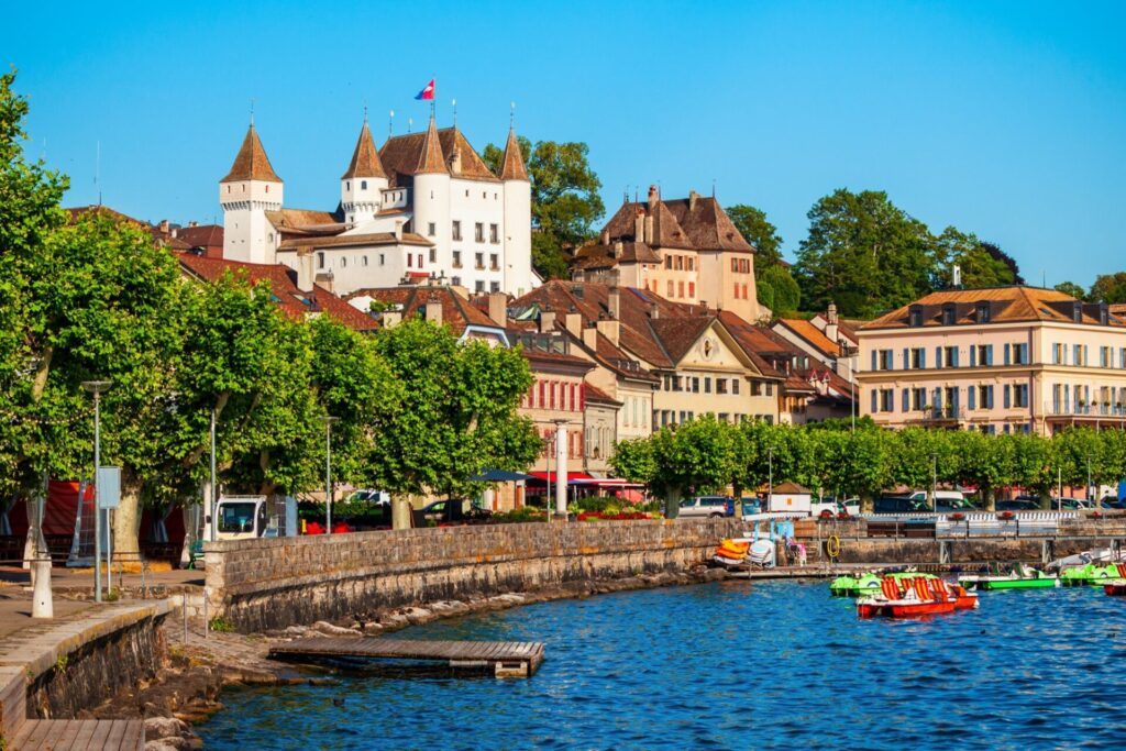 Nyon, entre Lausanne et Genève