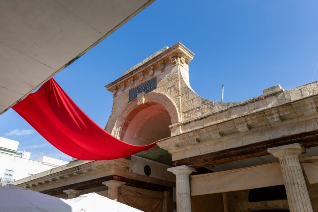 Le Marché Central d'Abastos situé sur la Plaza de la Libertad (Cadiz)