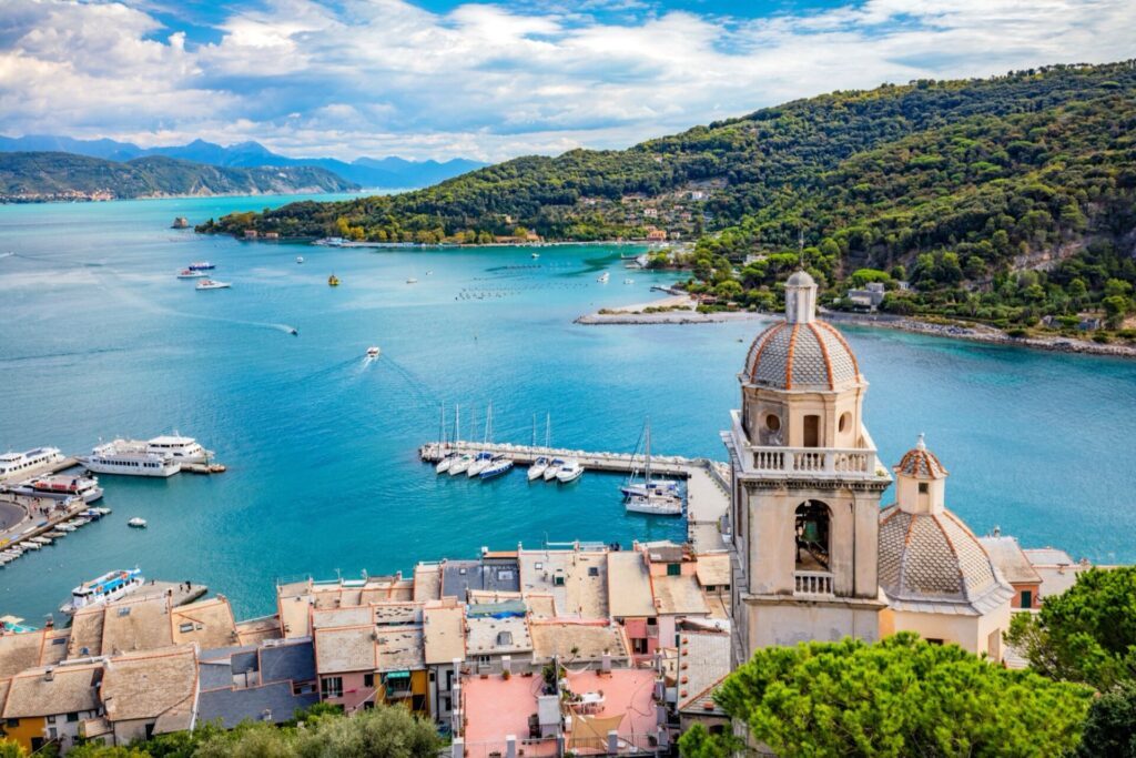 La marina de Portovenere, dans les environs des Cinque Terre