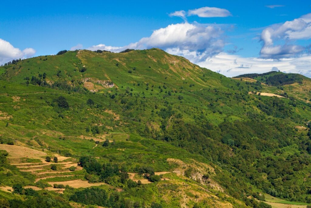 Paysage du Val di Vara, à une heure environ des Cinque Terre