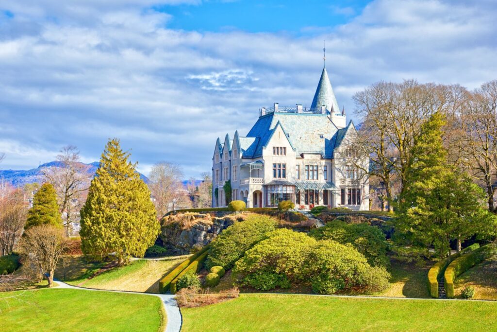 Gamlehaugen, la résidence royale aux abords de Bergen