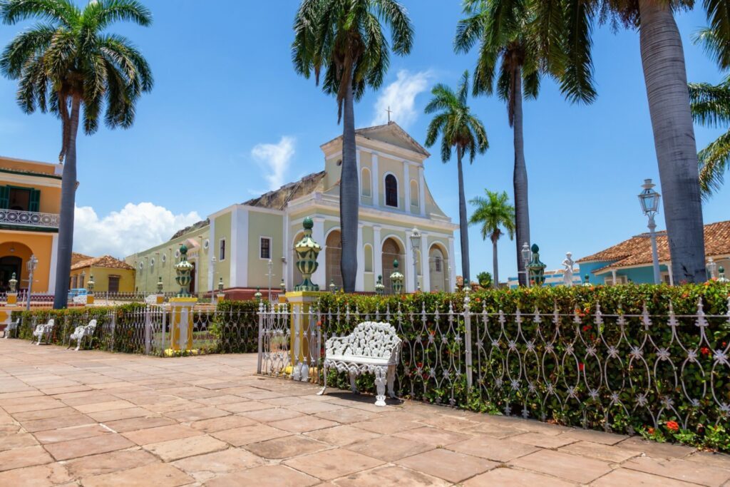 La Plaza Mayor à Trinidad