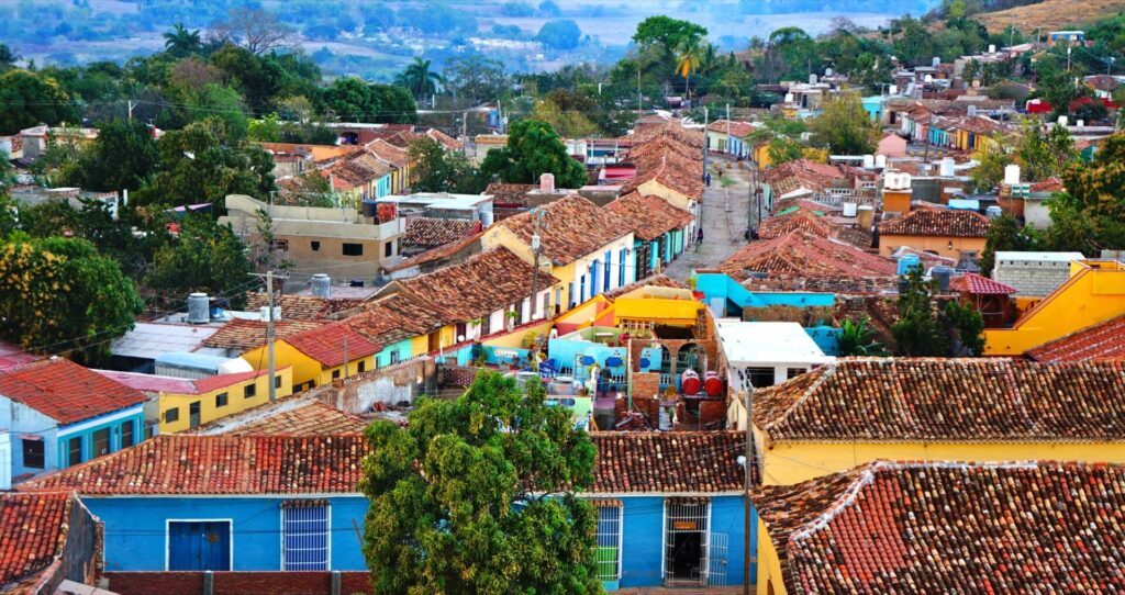 Les ruelles de Trinidad à Cuba