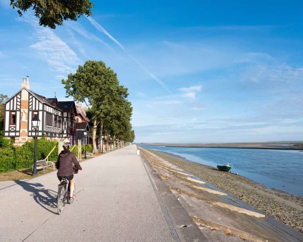 Piste cyclable passant par Saint-Valery-sur-Somme