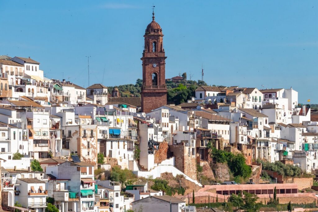 Vue du village de Montoro, dans la province de Cordoue