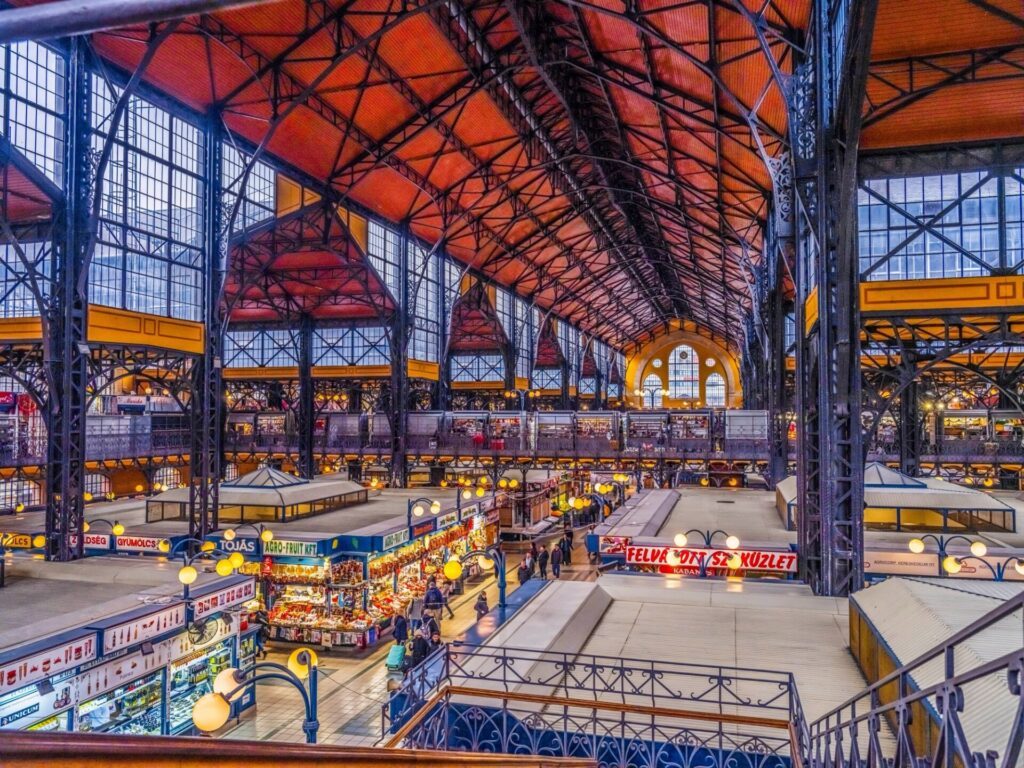 Grandes Halles centrales de Budapest