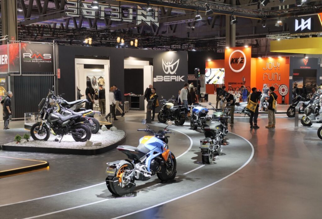 l'EICMA, salon international de la moto, Milan