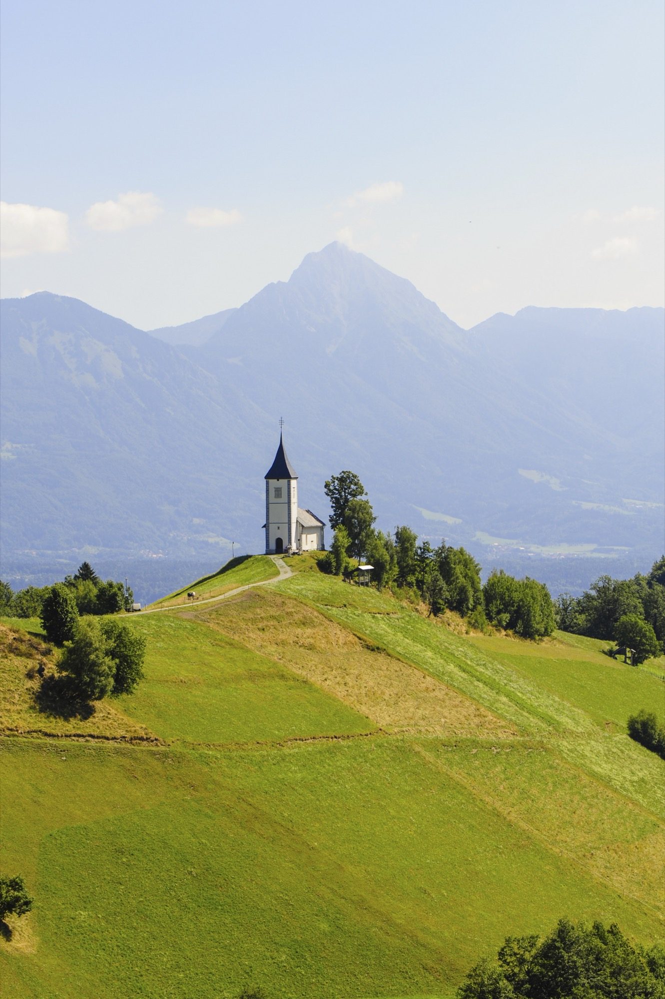 Eglise de Jamnik, Kranj, Slovénie
